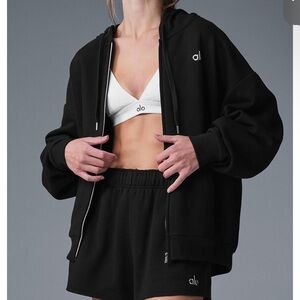 ALO Yoga Full Zip Hoodie Sweater